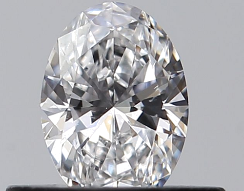 0.35 carat D-VVS1 Natūralus Oval Deimantas (1)