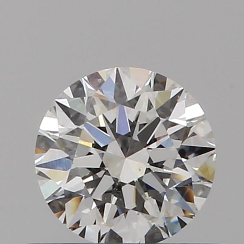 0.43 carat F-SI1 Excellent cut Natūralus Round Deimantas (1)