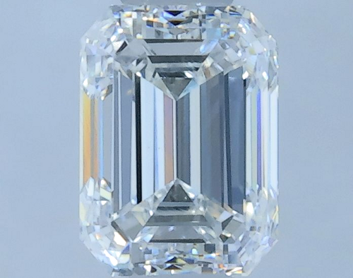 0.5 carat F-VVS2 Natūralus Emerald Deimantas (1)