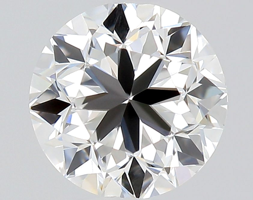 0.5 carat D-VVS2 GD cut Natūralus Round Deimantas (1)