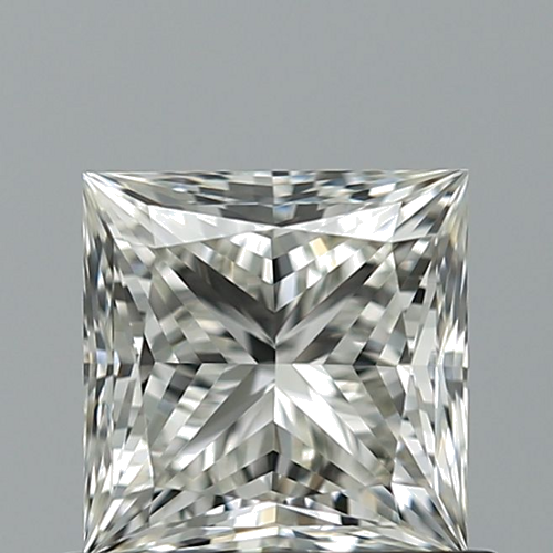0.91 carat J-VVS2 Natūralus Princess Deimantas (1)