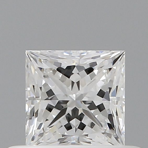 0.41 carat E-VVS2 Natūralus Princess Deimantas (1)