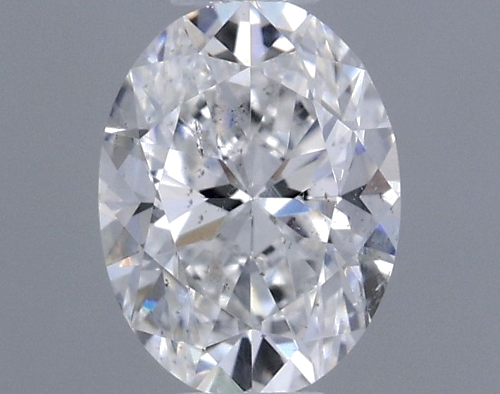 0.31 carat E-SI2 Natūralus Oval Deimantas (1)