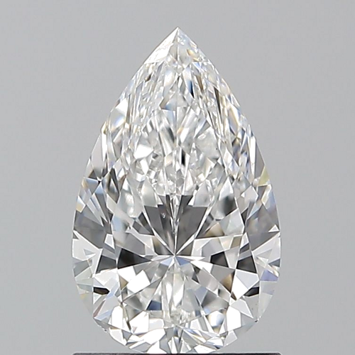 1.2 carat E-VS2 Natūralus Pear Deimantas (1)