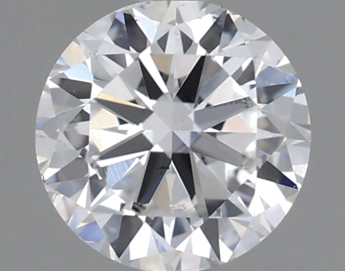 0.5 carat E-SI1 GD cut Natūralus Round Deimantas (1)