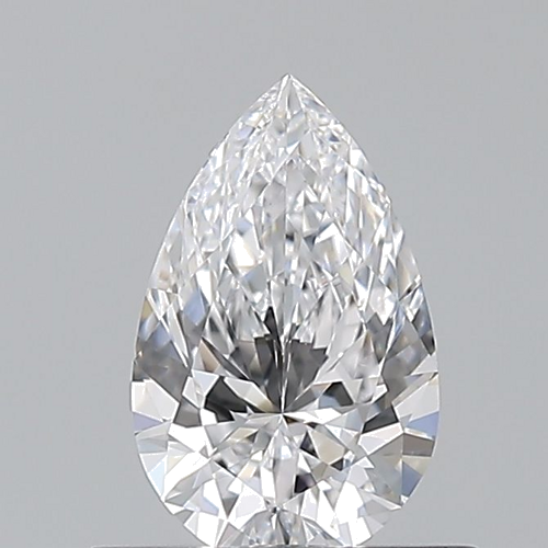 0.51 carat D-VS1 Natūralus Pear Deimantas (1)