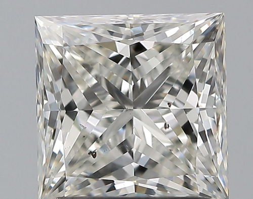 1.56 carat H-SI1 Natūralus Princess Deimantas (1)