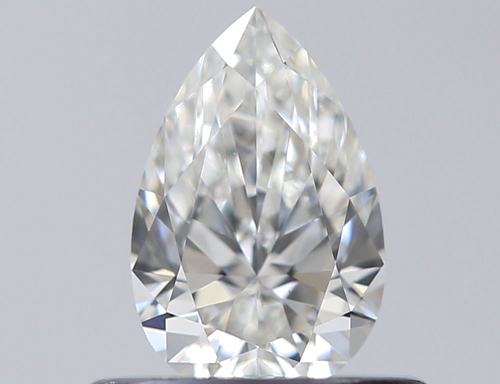 0.4 carat G-VVS2 Natūralus Pear Deimantas (1)