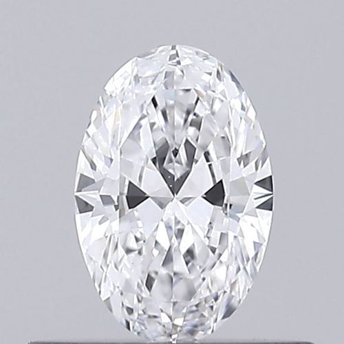 0.3 carat D-VVS2 Natūralus Oval Deimantas (1)