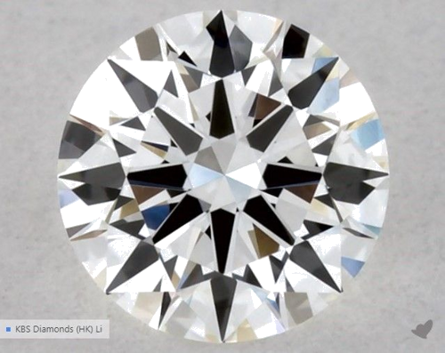 0.31 carat G-VS1 Excellent cut Natūralus Round Deimantas (1)