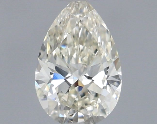 0.31 carat K-VVS1 Natūralus Pear Deimantas (1)