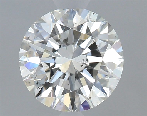 1.01 carat I-SI1 Excellent cut Natūralus Round Deimantas (1)