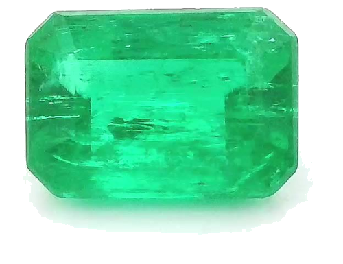 0.54 carat GREEN STEP cut Octagonal Smaragdas (1)