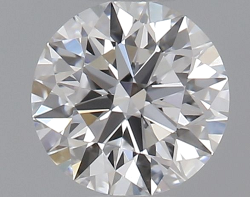0.44 carat D-VVS2 Excellent cut Natūralus Round Deimantas (1)