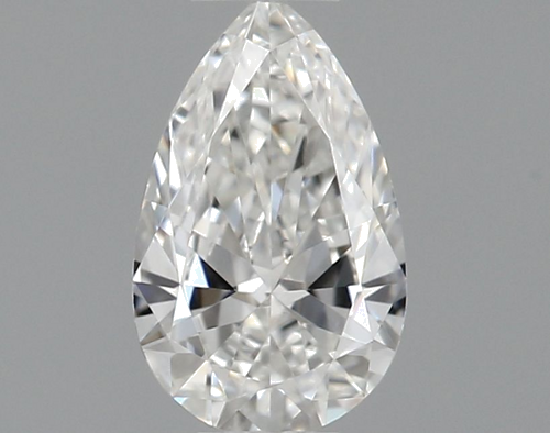 0.23 carat F-VVS2 Natūralus Pear Deimantas (1)