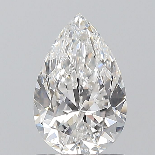 1.01 carat E-SI1 Natūralus Pear Deimantas (1)