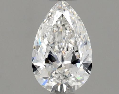 0.5 carat F-VS1 Natūralus Pear Deimantas (1)