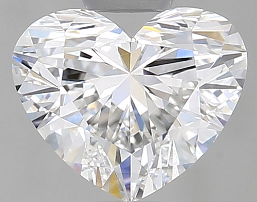 0.7 carat E-VS2 Natūralus Heart Deimantas (1)