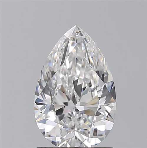 1.51 carat D-VVS1 Natūralus Pear Deimantas (1)