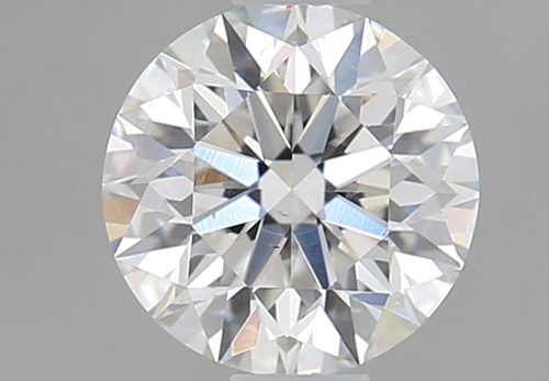 0.58 carat F-SI1 Excellent cut Natūralus Round Deimantas (1)