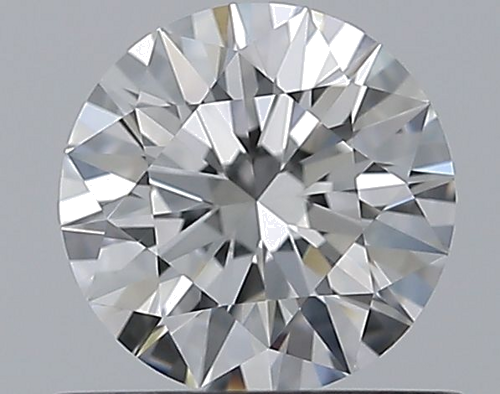 0.67 carat D-VVS1 Excellent cut Natūralus Round Deimantas (1)