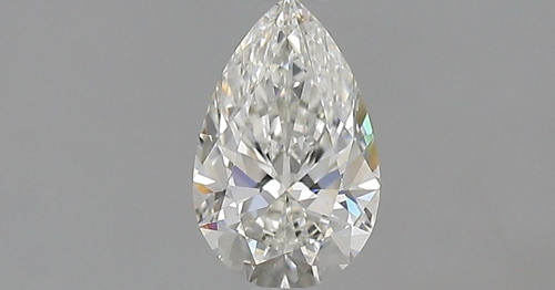 0.52 carat H-VS1 Natūralus Pear Deimantas (1)