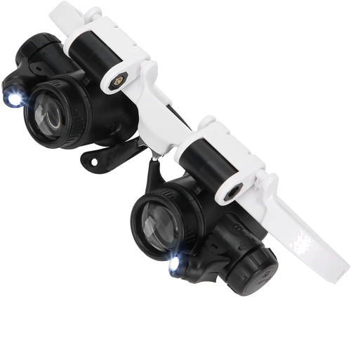 Binocular Magnifying Glasses with LED Lighting 8x 15x 23x (8)