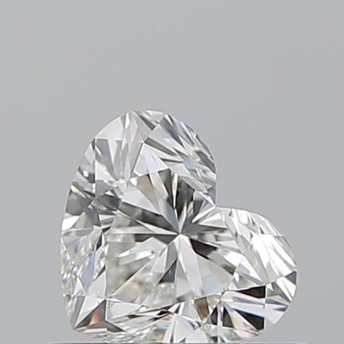 0.52 carat G-VS2 Natūralus Heart Deimantas (1)