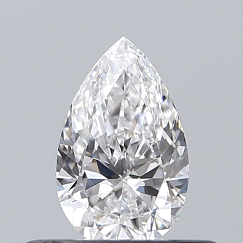 0.37 carat D-VS2 Natūralus Pear Deimantas (1)