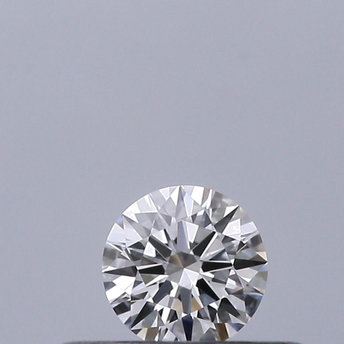 0.18 carat D-VVS1 Excellent cut Natūralus Round Deimantas (1)