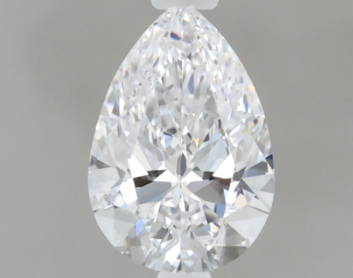 0.34 carat D-VVS2 Natūralus Pear Deimantas (1)