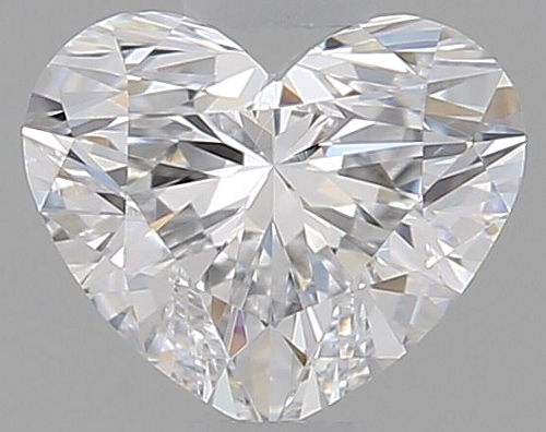 0.42 carat D-VS2 Natūralus Heart Deimantas (1)
