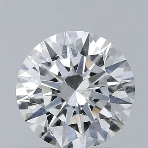 0.52 carat F-SI2 Excellent cut Natūralus Round Deimantas (1)