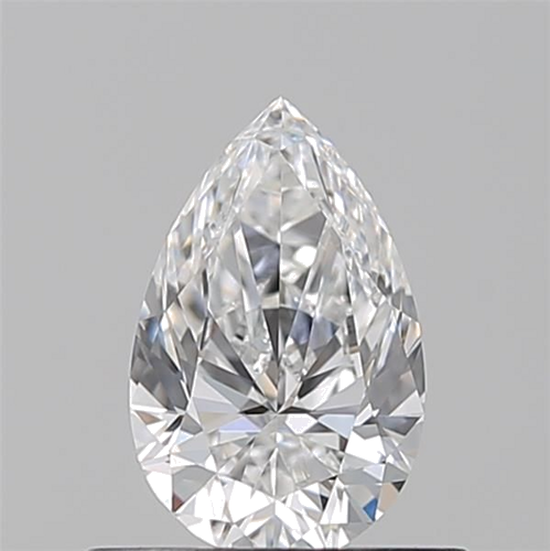 0.52 carat E-VVS1 Natūralus Pear Deimantas (1)