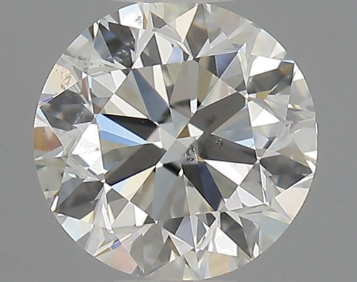 0.9 carat H-SI1 Very Good cut Natūralus Round Deimantas (1)