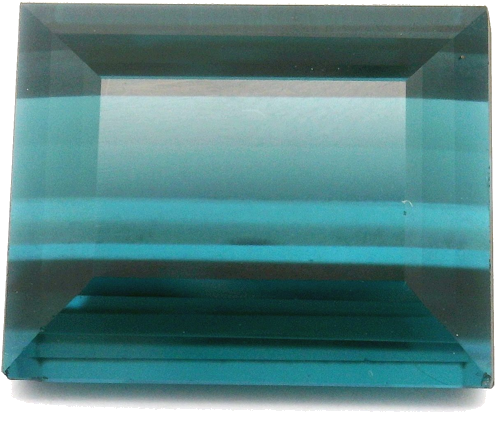 8.9 carat BLUE STEP cut Rectangular Tourmaline (1)