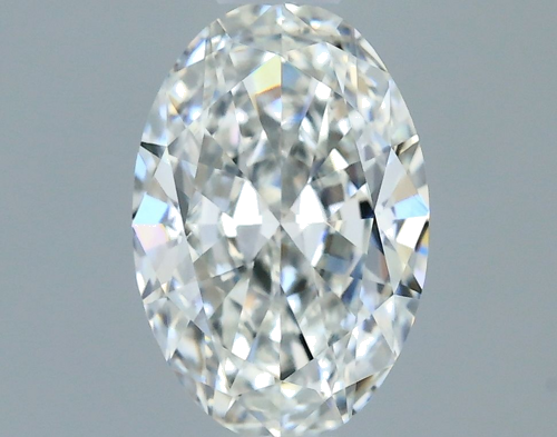 0.5 carat G-VS2 Natūralus Oval Deimantas (1)