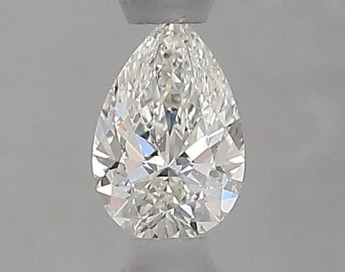 0.37 carat H-VS2 Natūralus Pear Deimantas (1)