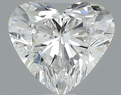 0.51 carat G-VS2 Natūralus Heart Deimantas (1)