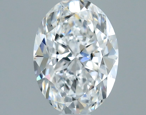 0.4 carat E-VVS1 Natūralus Oval Deimantas (1)