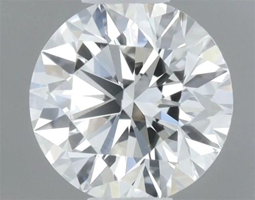 0.41 carat F-VVS1 Excellent cut Natūralus Round Deimantas (1)