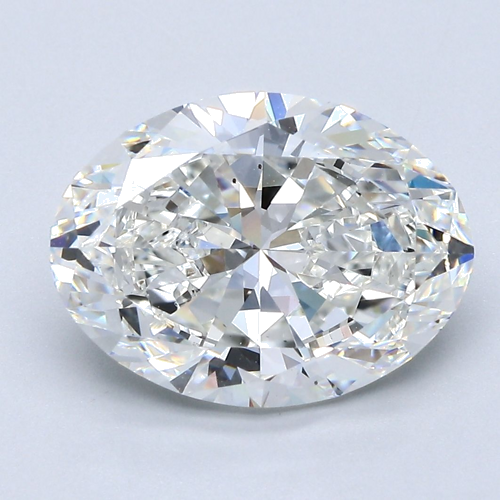 4.51 carat G-VS2 Natūralus Oval Deimantas (1)