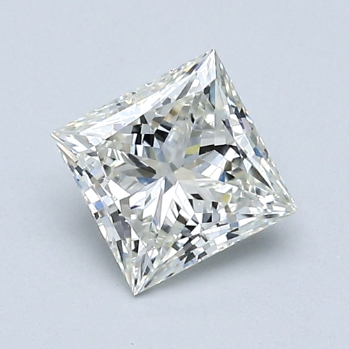 1.02 carat J-VS2 Natūralus Princess Deimantas (1)