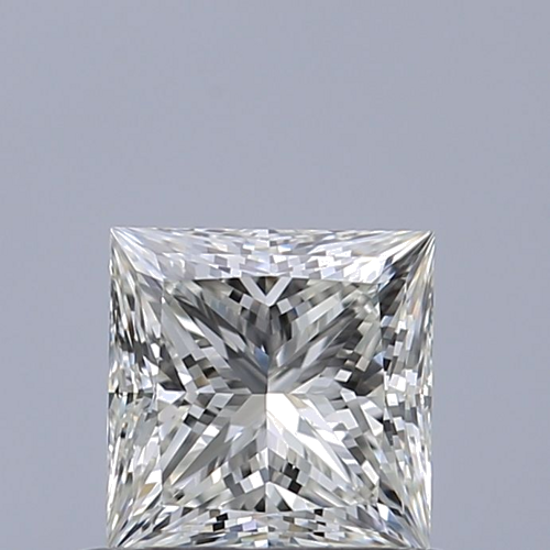 0.6 carat I-VS1 Natūralus Princess Deimantas (1)