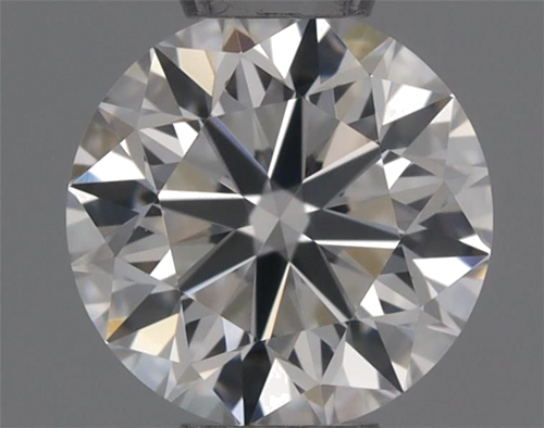 0.41 carat H-VVS2 Very Good cut Natūralus Round Deimantas (1)