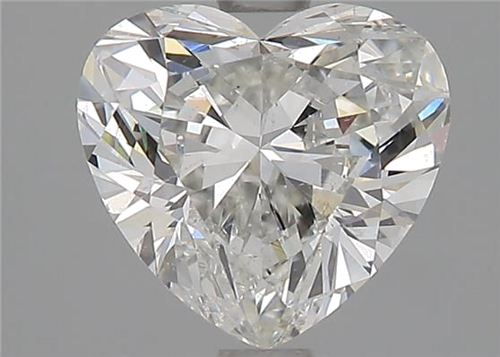 1.5 carat H-SI1 Natūralus Heart Deimantas (1)