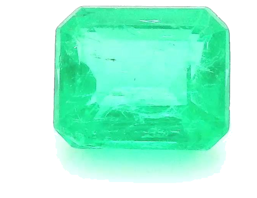 0.64 carat GREEN STEP cut Octagonal Smaragdas (1)
