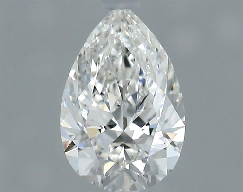 0.4 carat H-SI2 Natūralus Pear Deimantas (1)
