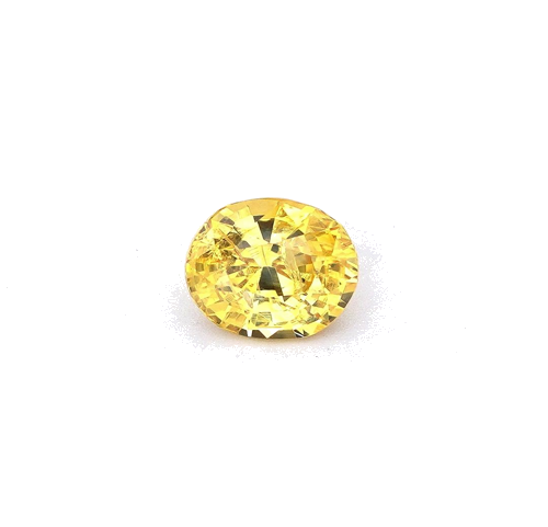 0.69 carat YELLOW STEP cut Oval Safyras (1)