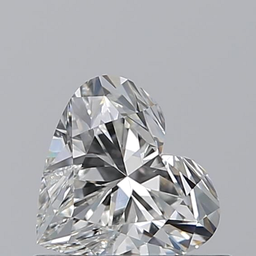 0.53 carat G-VS1 Natūralus Heart Deimantas (1)